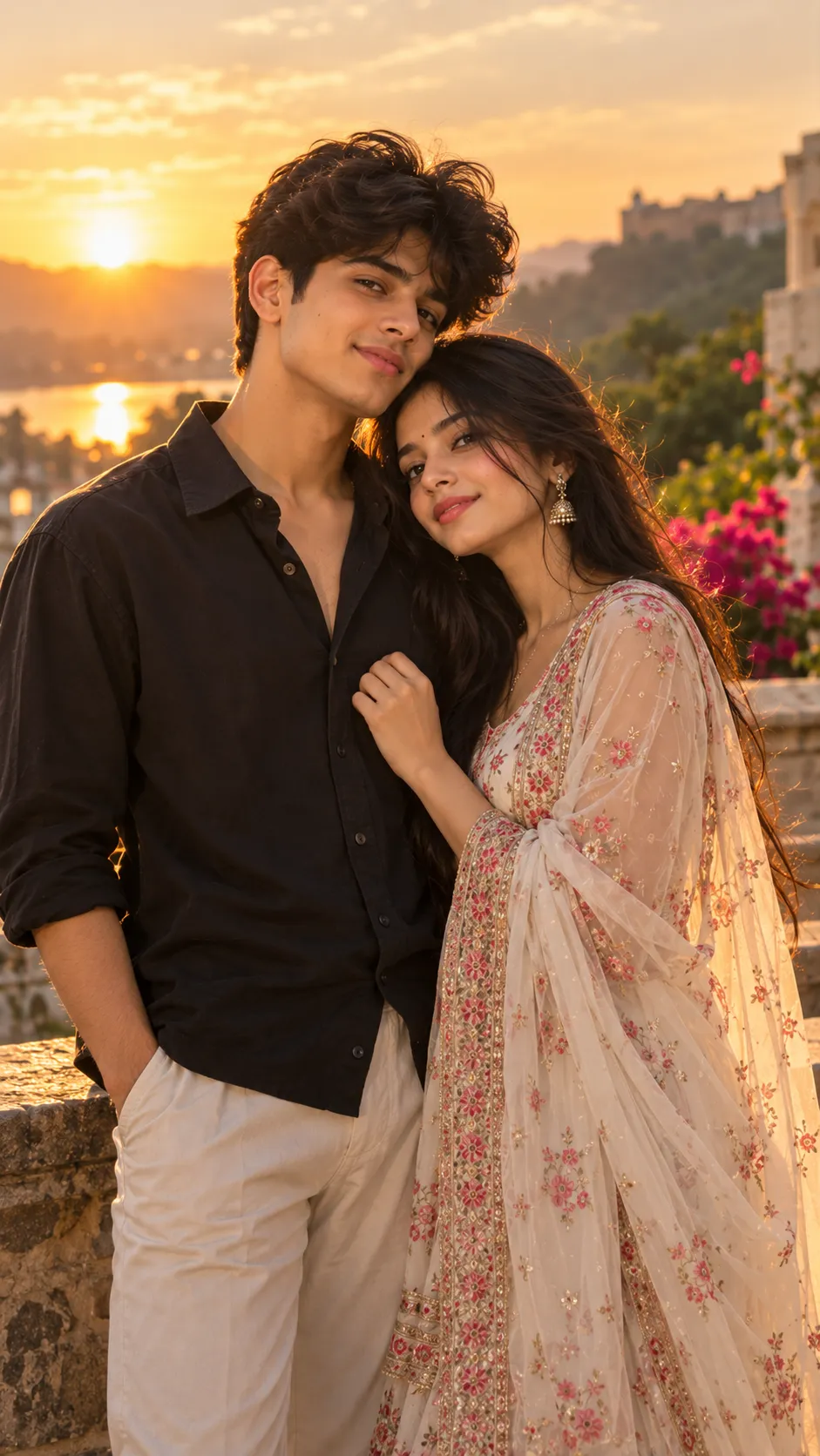 Couple portrait prompt preview