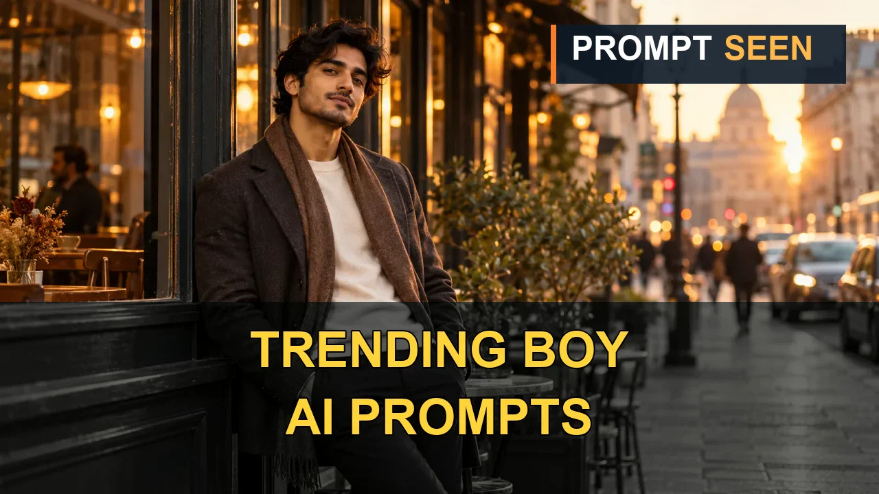 Cinematic menswear portrait banner